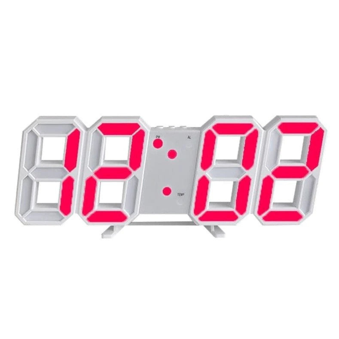 Futuristische LED-Wanduhr – Minimalistisches Design inklusive intelligenter Zeitanzeige