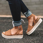 Damen Plattform Espadrille Sandalen – Stilvolles sowie bequemes Sommer-Schuhwerk