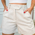 Elegante High Waist Shorts – Komfort sowie Stil in Einem