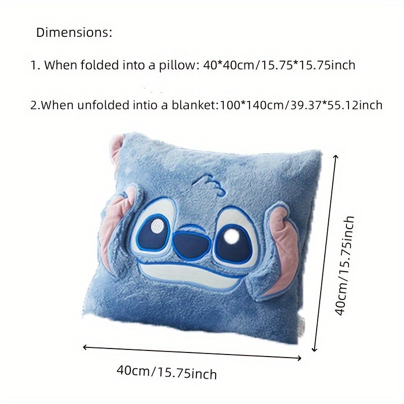 Stitch Kissen-Decke in Einem – Für Komfort sowie Gemütlichkeit in Einem