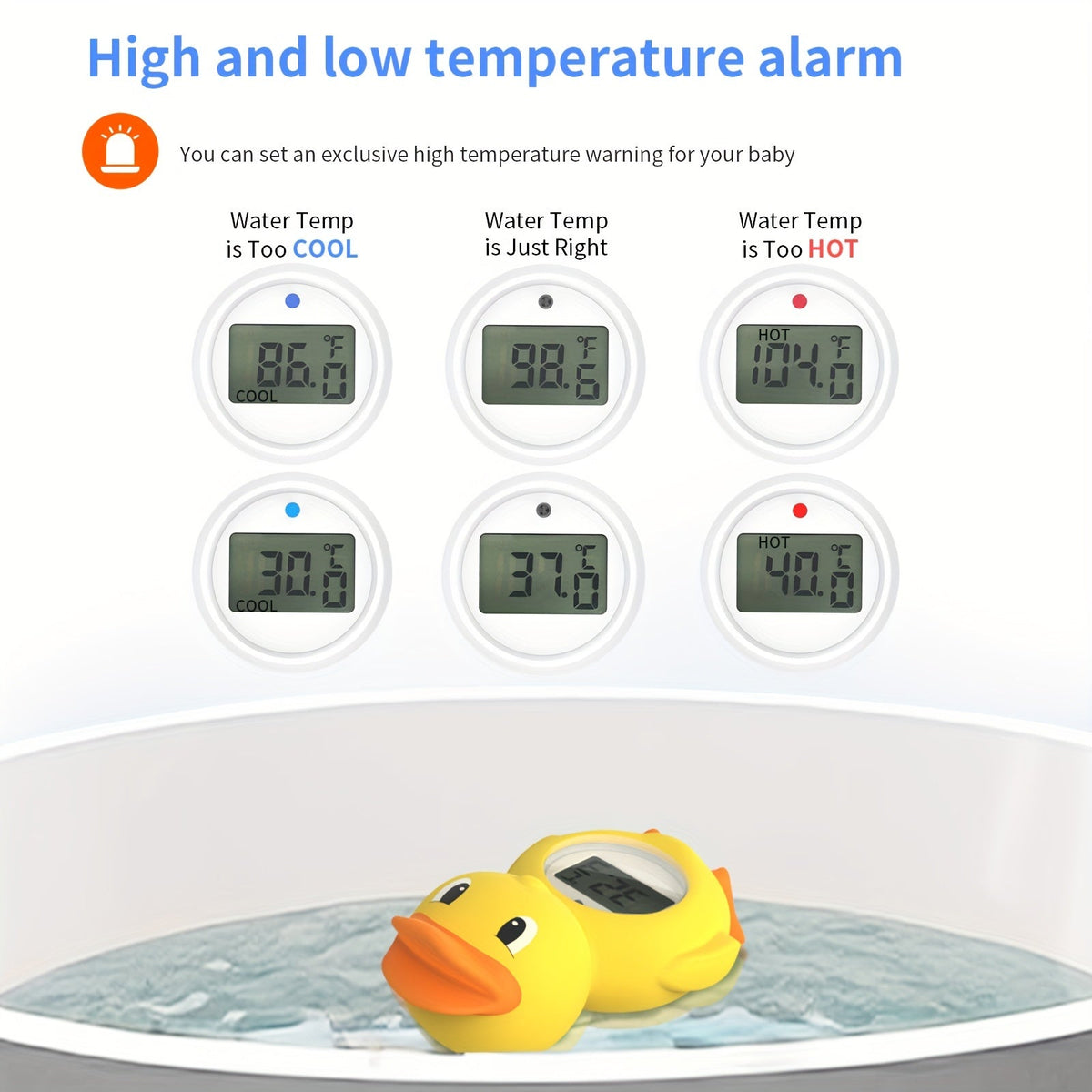 DuckSafe Baby-Wasserthermometer: Genau & Niedlich