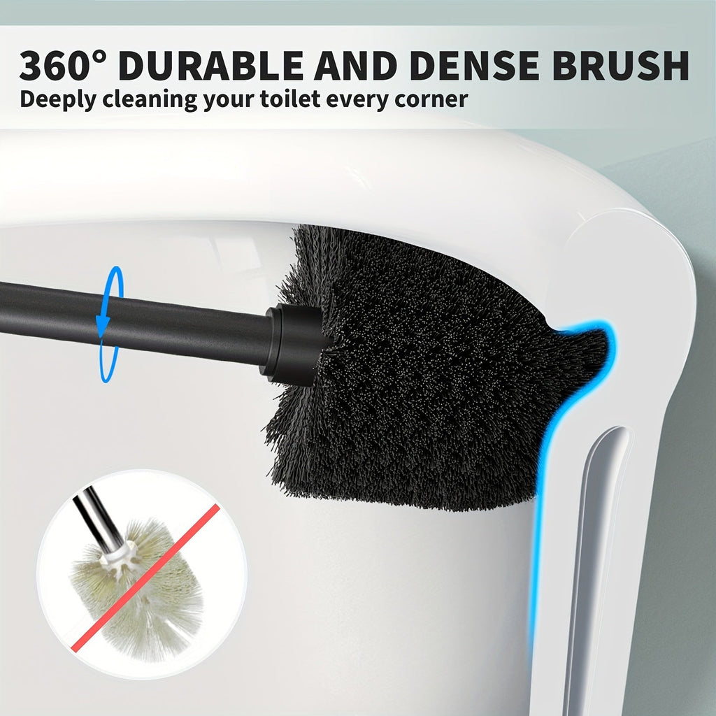 Stilvolle Toilettenbürste mit Halter – Ideal für ein sauberes Badezimmer