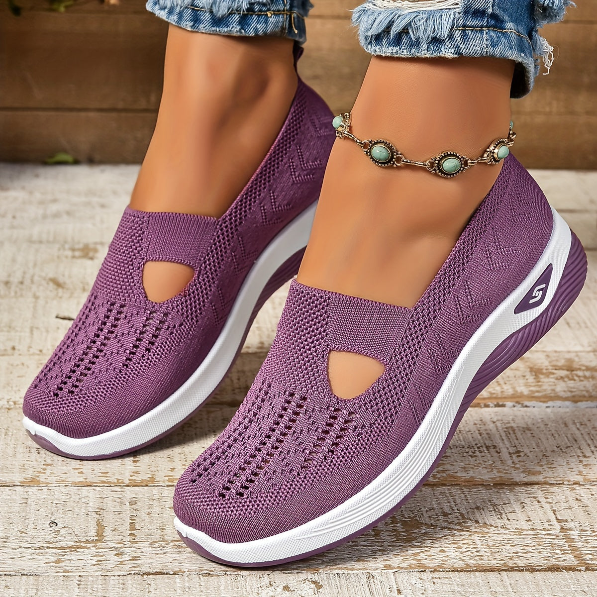 Sense – Lässige Atmungsaktive Slip-on Sneakers