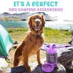 Große Kapazität 74oz Hundewasserflasche: Tragbare Schüssel für Outdoor-Abenteuer