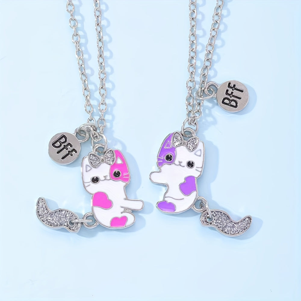 BFF Katzenhalsketten-Set – Für Freundschaft sowie Stil