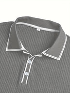 Herren Polo-Shirt mit kurzen Ärmeln – Bequem und elegant für den Sommer