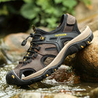 Herren Premium Leder Fischer Sandalen – Bequem & Haltbar