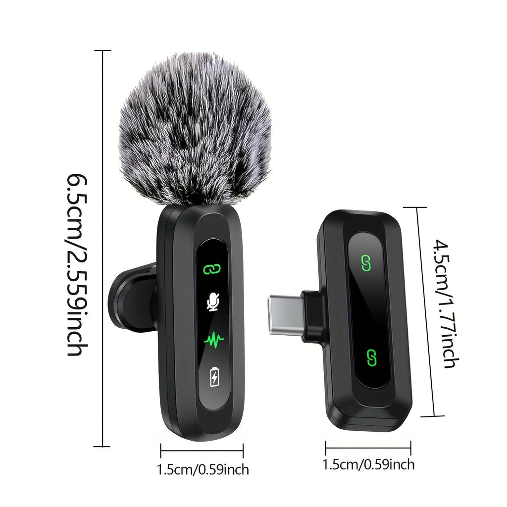 SoundClip Kabelloses Lavalier-Mikrofon - Für Smartphones sowie Tablets