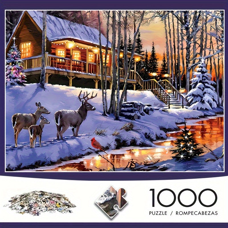 Winterliche Puzzlefreude – Ideal für Gemütliche Abende