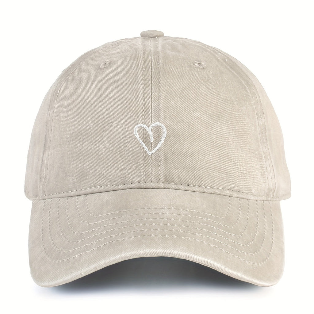 HeartBeat Vintage Kappe – Lässig und Verstellbar