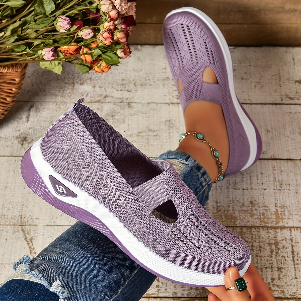 Sense – Lässige Atmungsaktive Slip-on Sneakers
