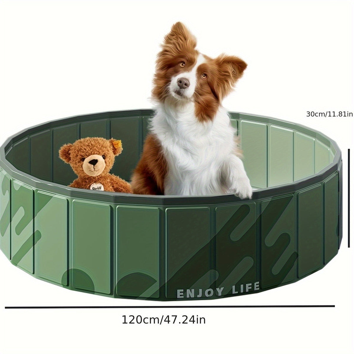 Tragbare Kühlbad für Hunde – Bequem und Sicher für Sommertage