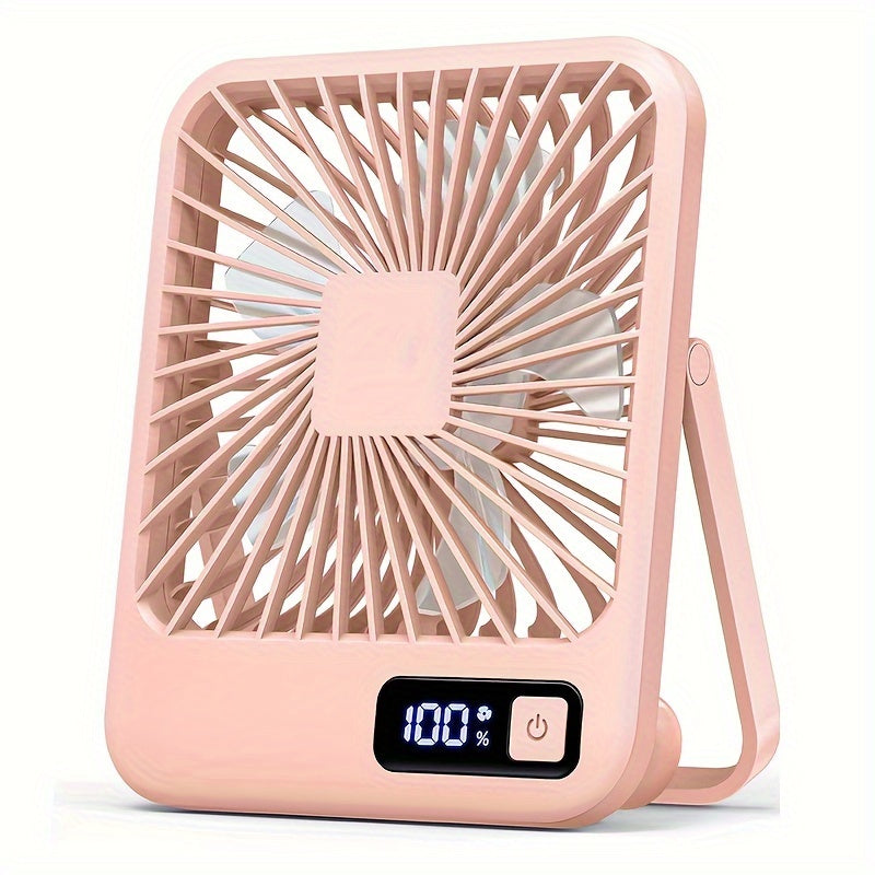 Eritex Tragbarer Tischventilator – Zusammenklappbar inklusive 5 Geschwindigkeitsstufen