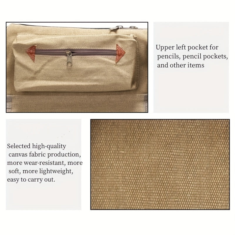 Canvas Zeichenbrett Rucksack – Funktional, Langlebig und Einfach Mitnehmbar