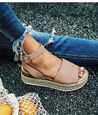 Damen Plattform Espadrille Sandalen – Stilvolles sowie bequemes Sommer-Schuhwerk
