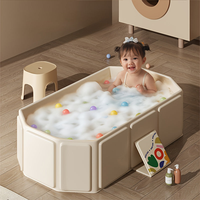 Bequeme Faltbare Badewanne für Babys – Funktional und Geräumig für Entspannung