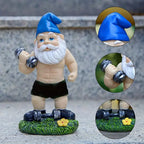 Sportliche Zwerge: Lustige Gartenfiguren für eine verspielte Atmosphäre