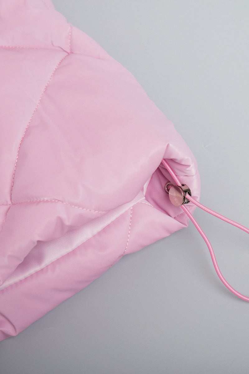 Locker geschnittene Jacke mit Baumwolle