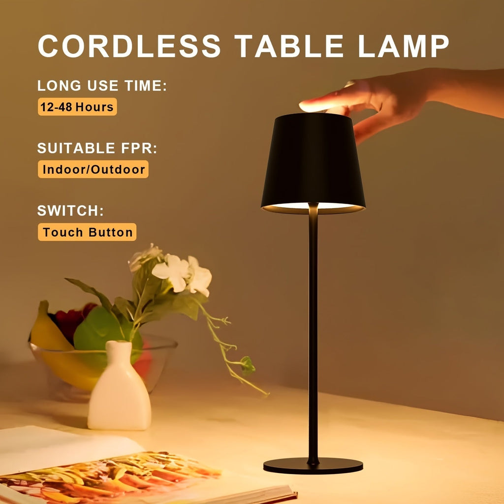 Stilvolle Drahtlose Tischlampe – Modern und Funktional