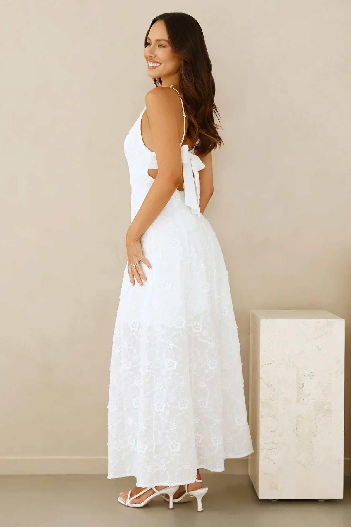Soft – Maxikleid mit Stickerei