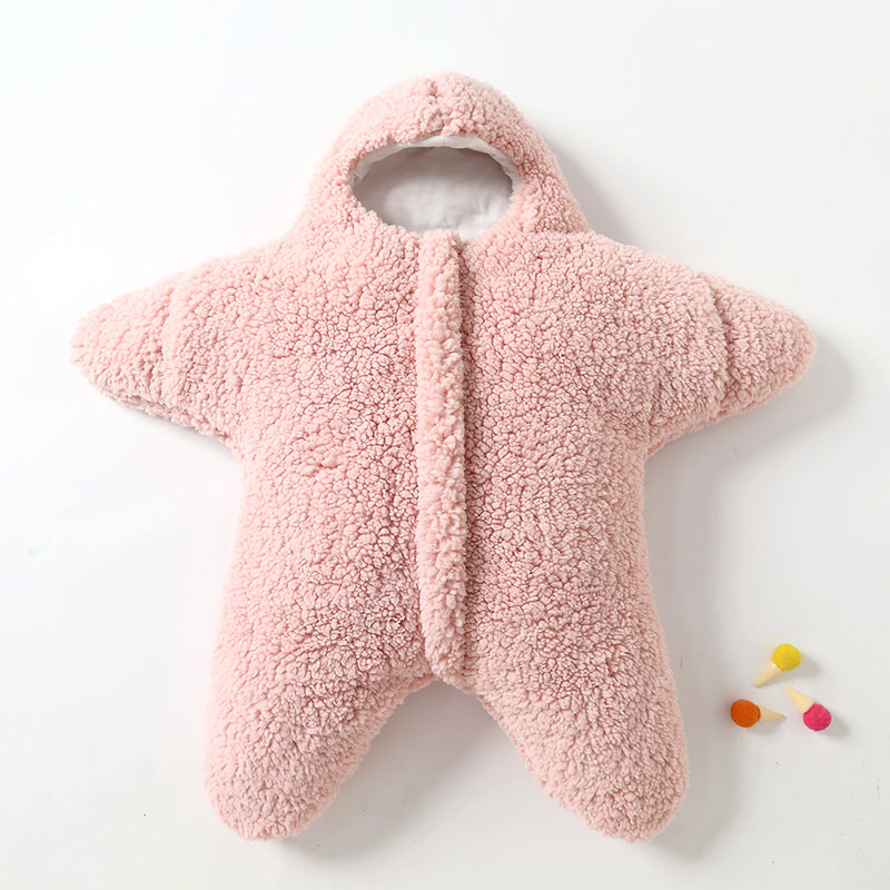 Sternförmiger Baby-Schlafsack: für warme, geborgene Nächte