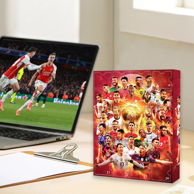 Adventskalender Fußball: 24 Überraschungen für echte Fans