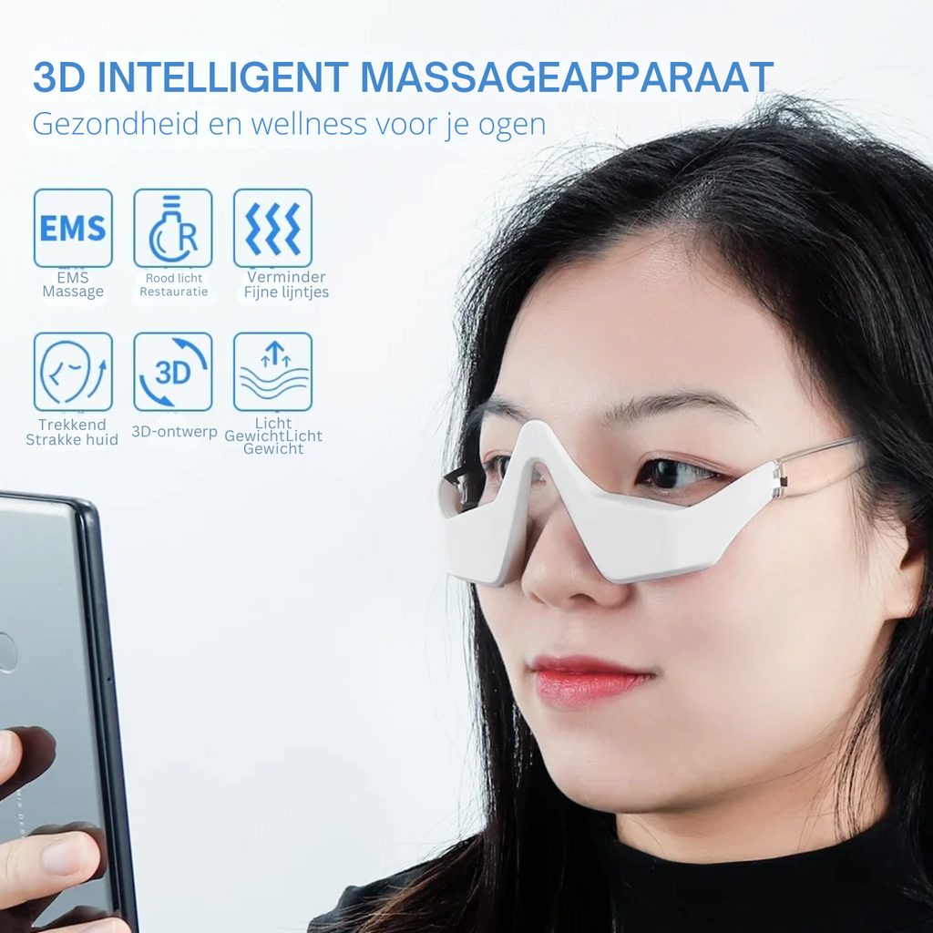 VitalGlow – Rotlichttherapie-Brille für Wohlbefinden sowie Erholung