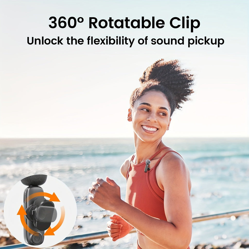 SoundClip Kabelloses Lavalier-Mikrofon - Für Smartphones sowie Tablets