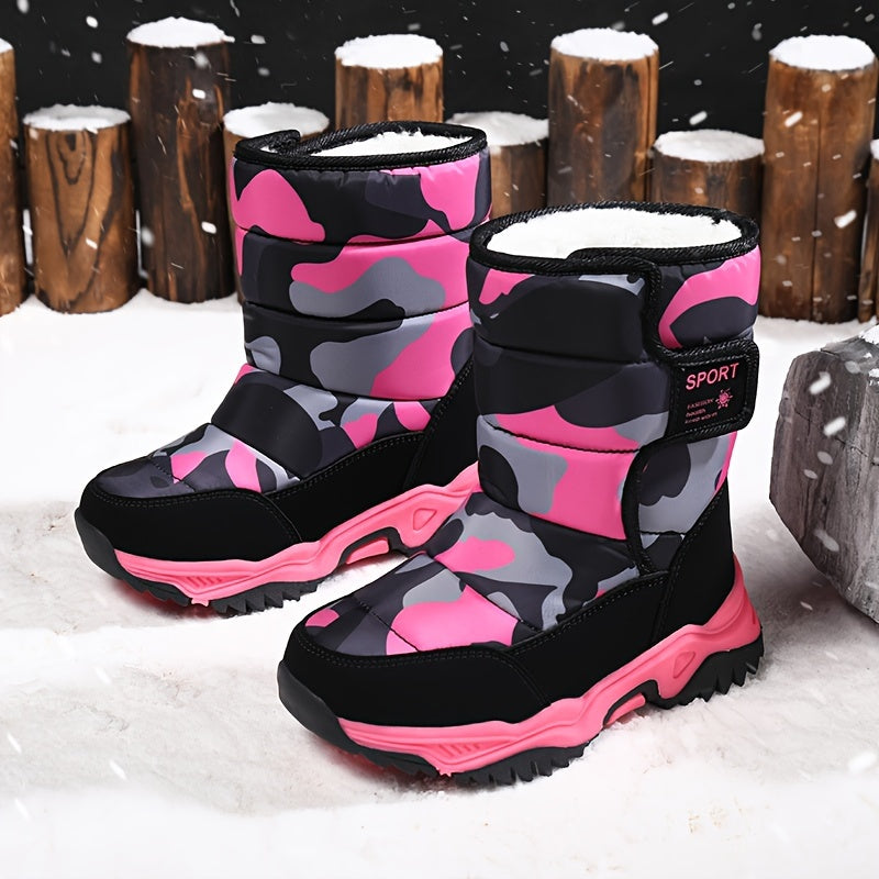 Modisch Camouflage Schneestiefel - Für Abenteurer