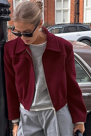 Blazer mit Wolle