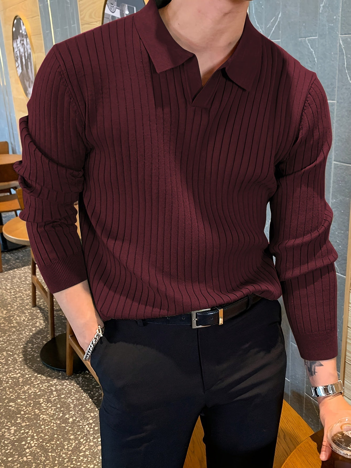 Ruben Ripp-Polo Pullover – Für stilvolle Herbst- sowie Wintertage