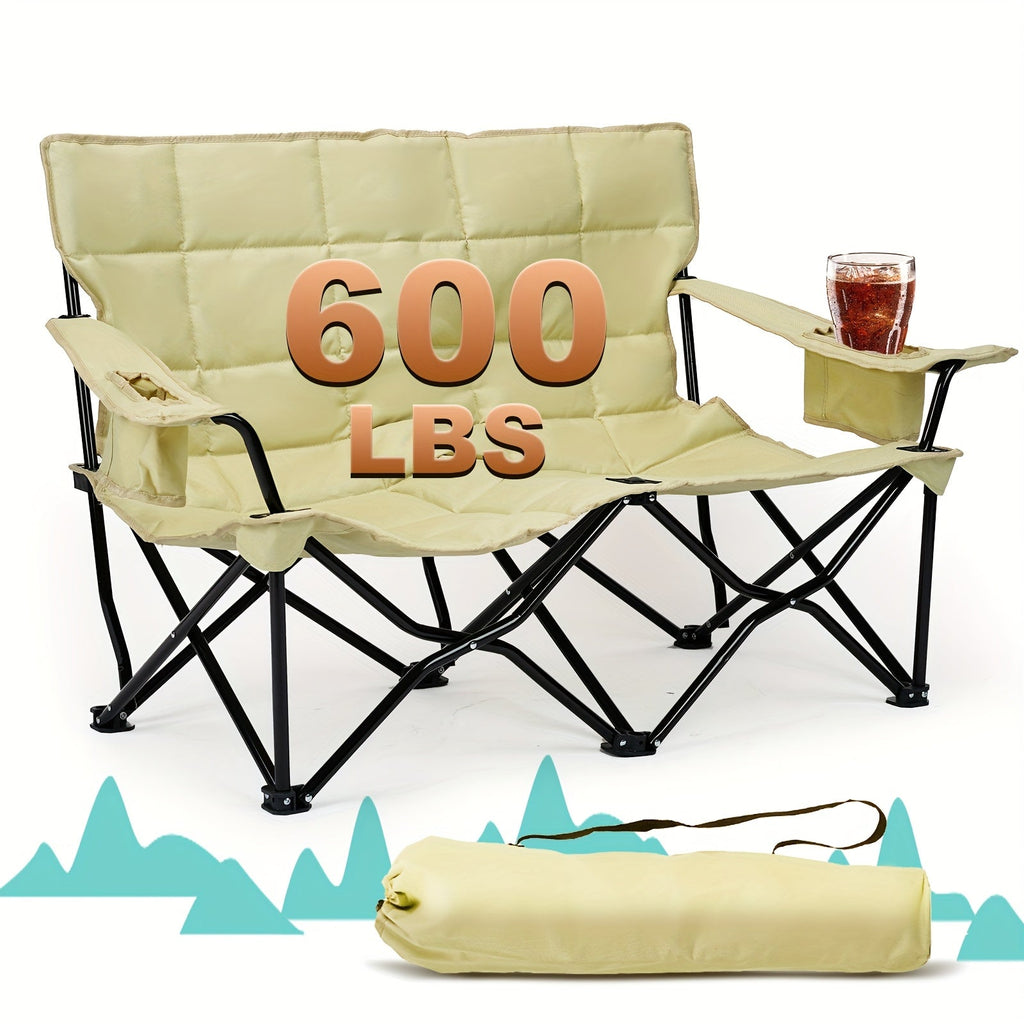 CampEase Loveseat Campingstuhl: Luxus Sitzkomfort für Zwei