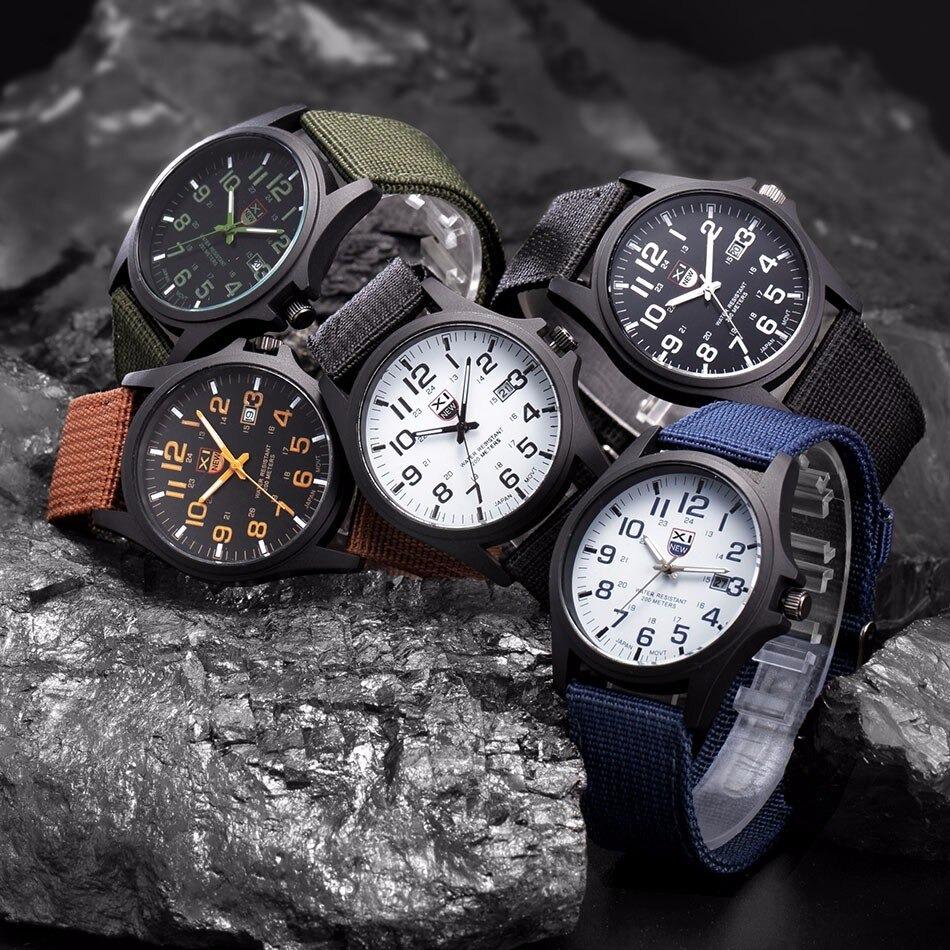 Robuste taktische Uhr für Männer – Haltbar und abenteuerbereit