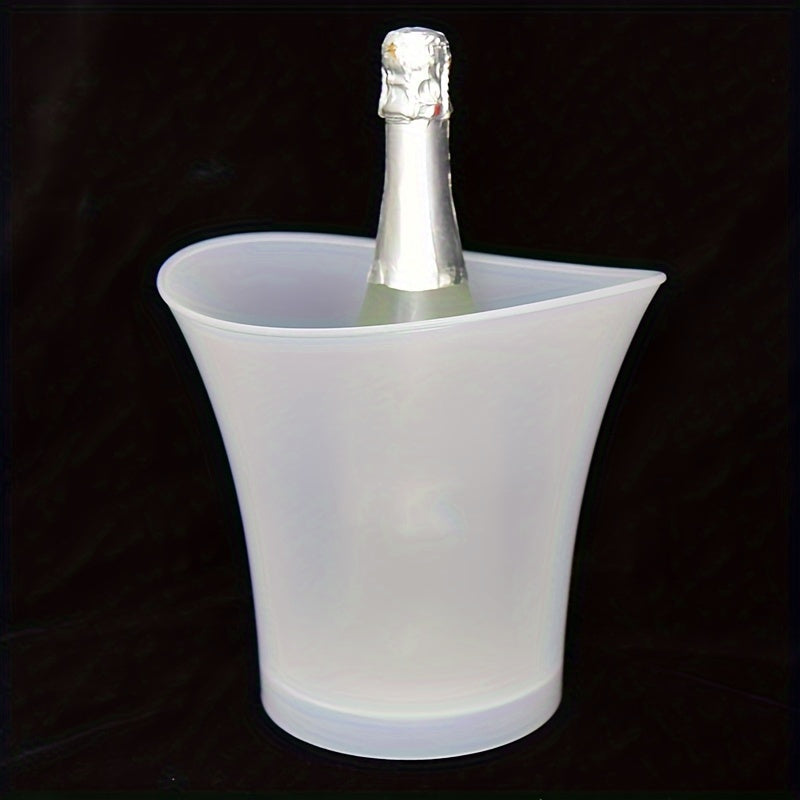 5L LED-Beleuchteter Eiseimer – Ideal für Champagner und Bier