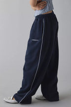 Locker geschnittene Hose in Rosa