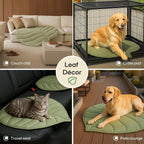 Kühlmatte für Hunde – Erfrischendes Blattdesign inklusive sicherem Kühlgel