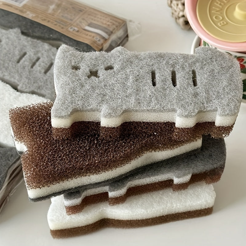 Purrfect Clean Katzen-Sponzenset – Nachhaltig, Niedlich sowie Superfunktional