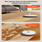 FlexiClean Spin Mop Set – Handsfree, Verstellbar sowie Effizientes Reinigen