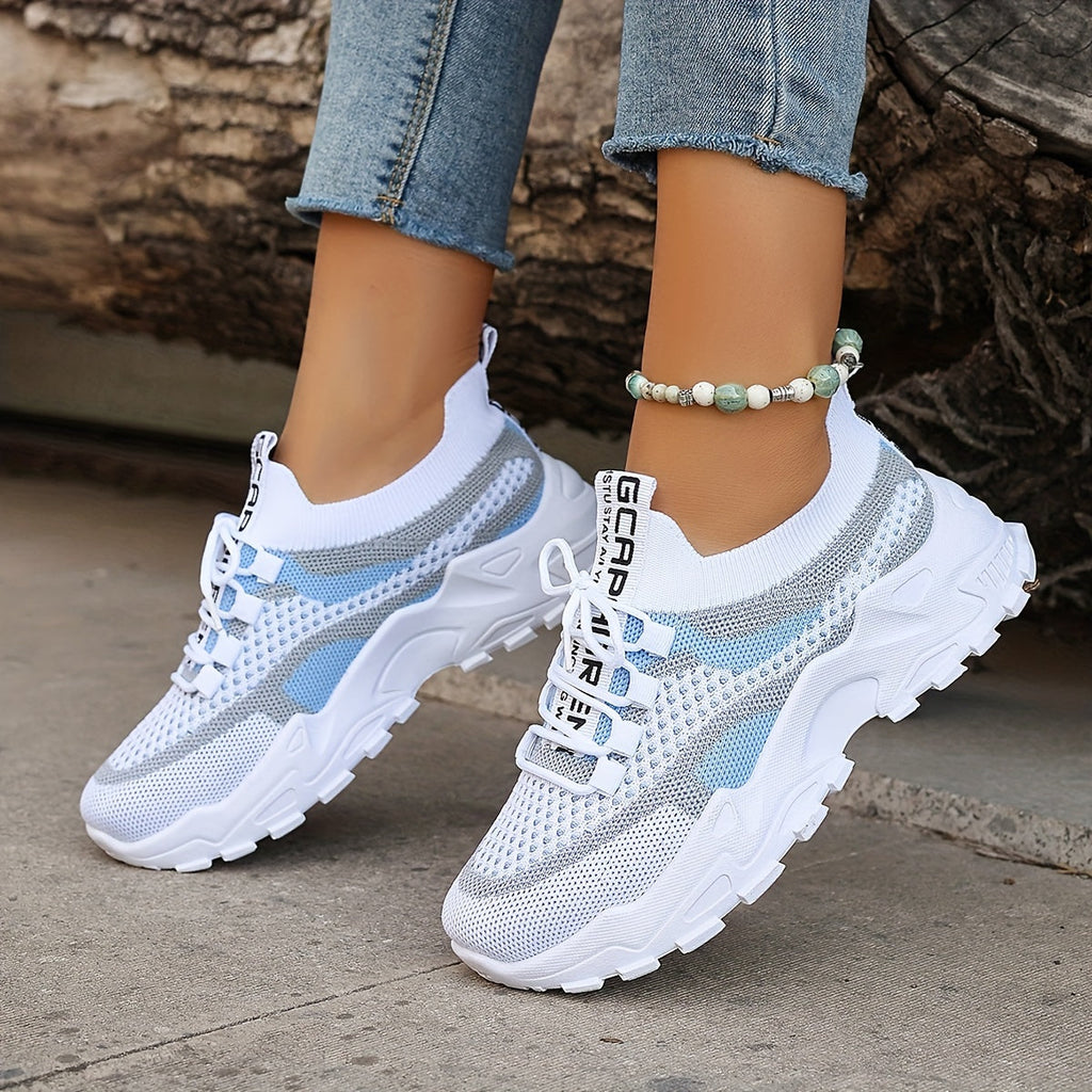 Damen Freizeit Sneakers - Flexibel und Atmungsaktiv für den Alltag