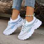 Damen Freizeit Sneakers - Flexibel und Atmungsaktiv für den Alltag