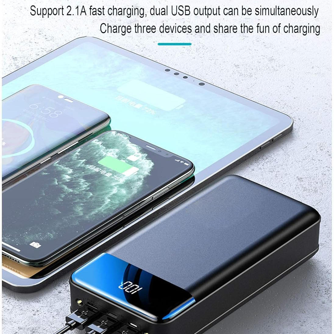Ultimative Powerbank 50.000mAh – Schnell und Flexibel