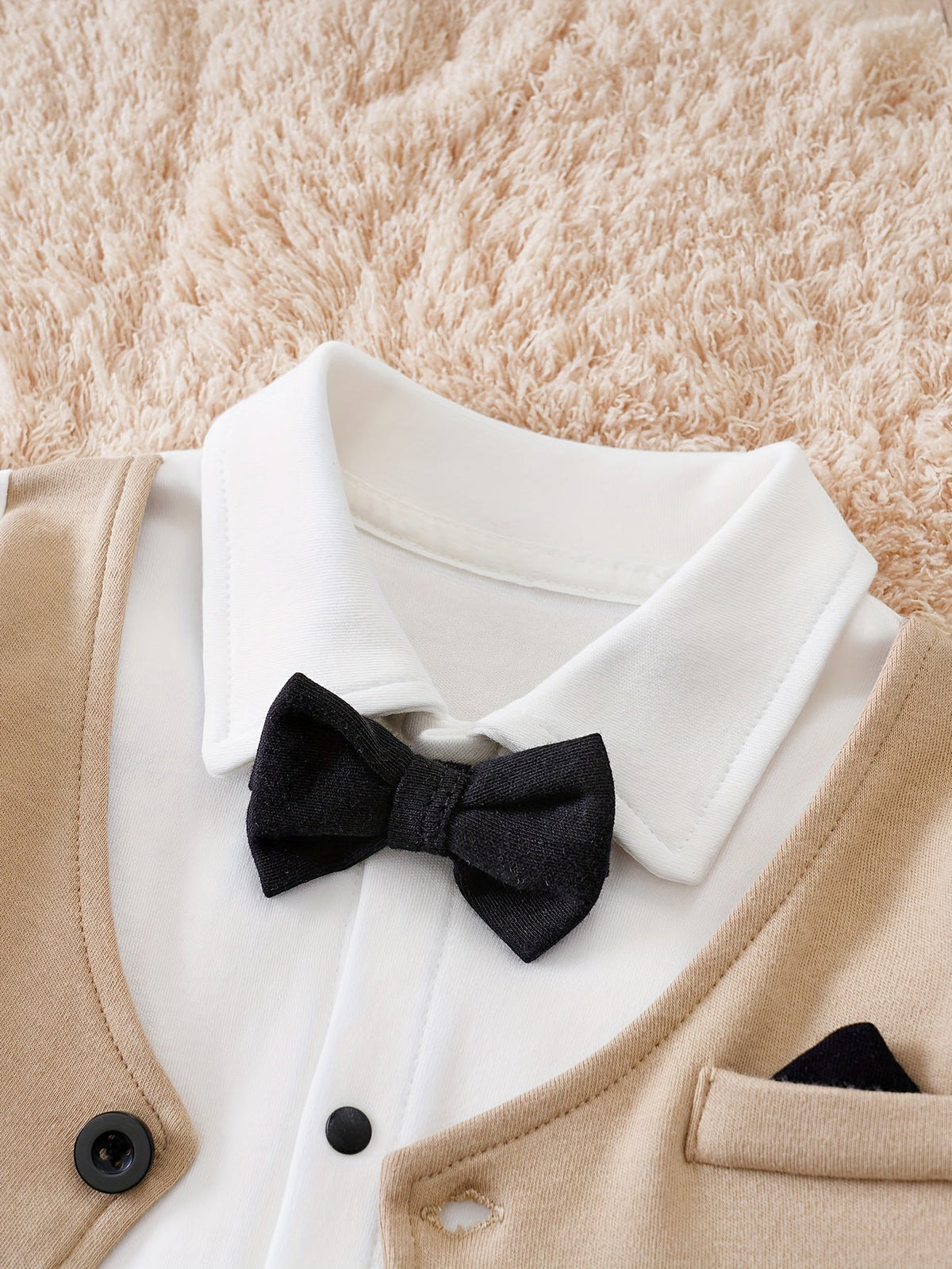Oliver Gentleman Strampler – Elegantes Baby-Outfit inklusive Fliege