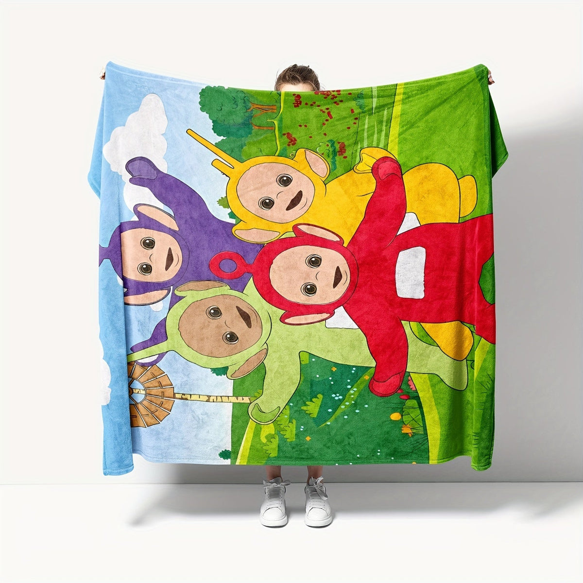 Teletubbies Decke – Für Kinder, Weich und Flexibel