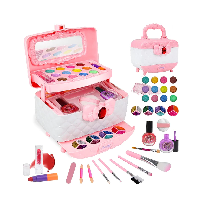 Prinzessinnen Beauty Koffer: Magisches Make-up Spielset für kleine Stil-Ikonen