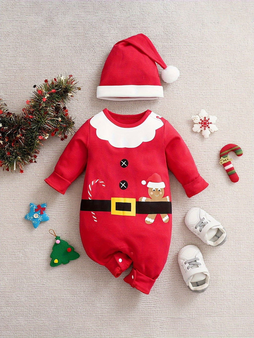 Weihnachts-Elfe Baby Strampler – Für festliche Wärme sowie Komfort