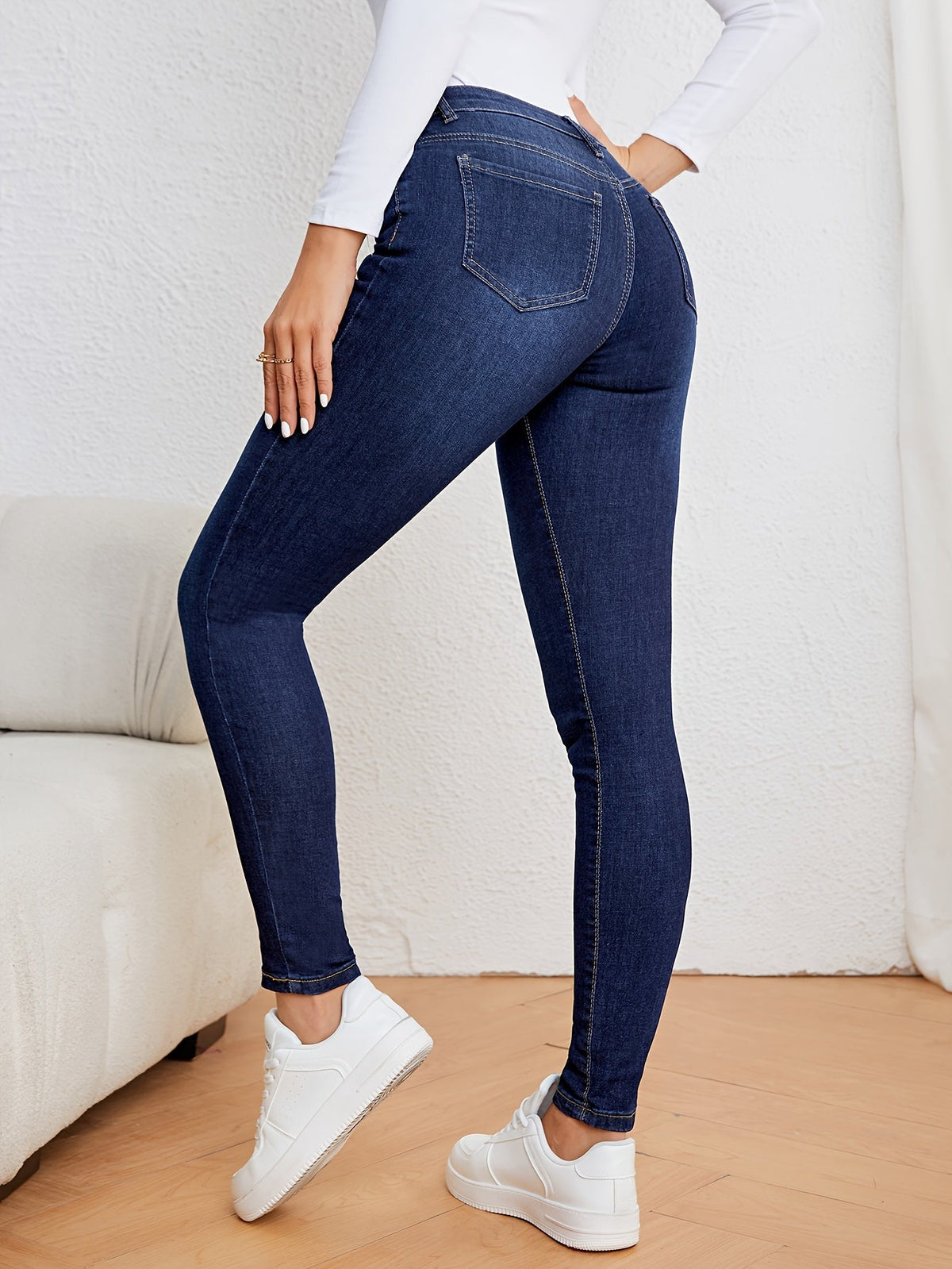 Laura Bequeme Skinny Jeans - Elegant, Komfortabel und Perfekt für Herbst & Winter