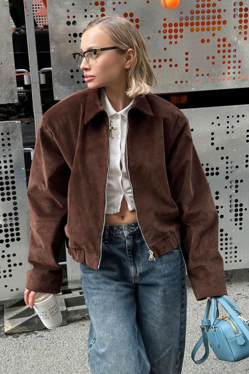 Jacke im Retro-Stil