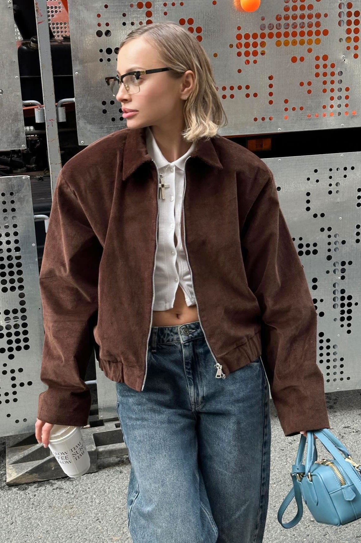 Jacke im Retro-Stil