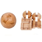 Holzpuzzle-Herausforderung – Gemeinsam Lernen sowie Spielen