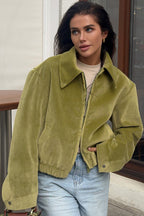 Jacke in Grün